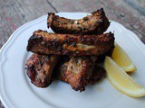 Roasted greek ribs