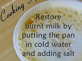 Tuesday Tip: How to Revive Burnt Milk