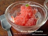 Bridal Shower~Water Melon Granita