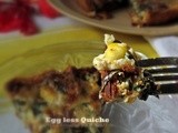 Eggless Quiche