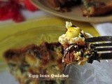 Eggless Quiche