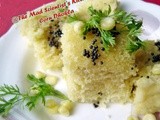 Healthy Instant Corn Dhokla