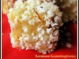 Lemon Lamingtons