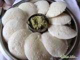 Mallige Idlis/ Jasmine Idlis