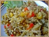 Mixed Vegetable Pulao bm#13, Day 6