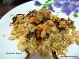 Mushroom Biryani