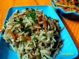 Nasi Goreng (Indonesian Fried Rice with Vegetables)