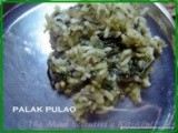 Palak Pulao