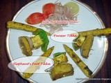Reposting For Events-- Healthy Snacks Grilled Paneer Grilled Elephant's Foot Grilled Baby Corn