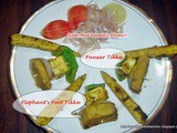Reposting For Events-- Healthy Snacks Grilled Paneer Grilled Elephant's Foot Grilled Baby Corn
