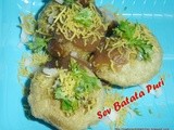 Sev Batata Poori