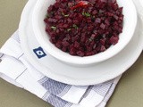 Beetroot Poriyal | Beetroot Kari