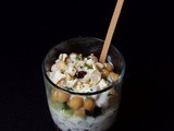 Chickpea herb Yogurt Parfait