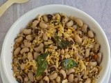 Karamani Sundal | Cowpeas stir fry - a real protein for the