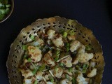 Pan Roasted ginger lime Cauliflower