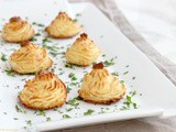 3-Ingredient Easy Duchess Potatoes