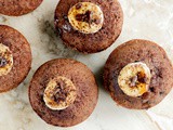 Banana Cocoa and Honey Muffins