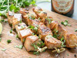 Beer Lime Chicken Skewers