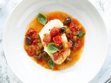 Cod Puttanesca - Sicilian Fish Stew