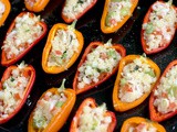 Cous Cous Stuffed Mini Peppers
