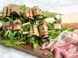 Eggplant Roll-ups with Grana Padano Cheese and Prosciutto di San Daniele