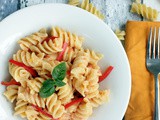Fusilli with Roasted Red Pepper Pesto