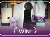 Giveaway Nespresso Essenza Mini Coffee Machine & Aeroccino 3 + a Month Supply Of a2 Milk™