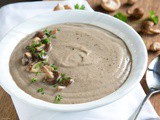 Homemade Cream of Mushroom Soup