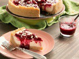 New York Style Raspberry Cheesecake
