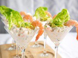 No-Mayo Salmon and Prawn Cocktail