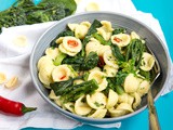 Orecchiette with Sprouting Broccoli and Choy Sum