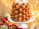 Pandoro Christmas Tree Cake
