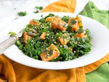 Spicy Sweet Potato and Kale Salad