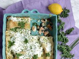 Superfood Salmon Lasagna with Kale and Spinach