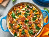 Sweet Potato Pasta with Crispy Prosciutto