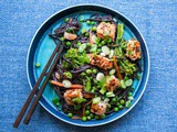 Thai Sweet Chili Salmon Soba Noodles