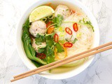 Thai Turkey Meatball Soup