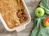 The best Vegan Apple Crumble