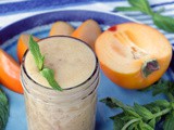 Vegan Apple and Persimmon Smoothie