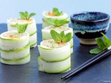 Vegan Zucchini Quinoa Sushi Rolls