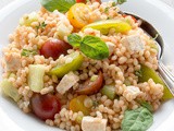 Vegetarian Greek Barley Salad