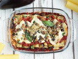 Vegetarian Roasted Eggplant Cannelloni