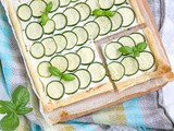 Zucchini Tart With Ricotta and Herbs