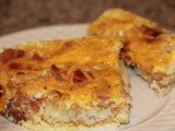 Cheesey Hash brown Breakfast Casserole