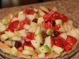 Cucumber and Tomato Galette