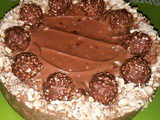Celebrate National Chocolate Week with this Ferrero Rocher cheesecake (Recipe)