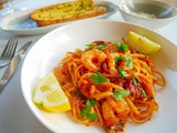 King Prawn Linguine with Chilli & Sundried Tomato