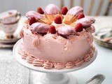 Recipe: Pink Velvet Madeleines Rose Cake