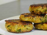 Vegetable fritters for toddlers | mix veg cutlet recipe