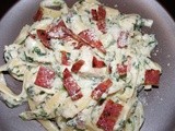 Bacon Chicken Alfredo